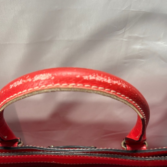 Kate Spade Vibrant Red Leather Satchel - Picture 9 of 16